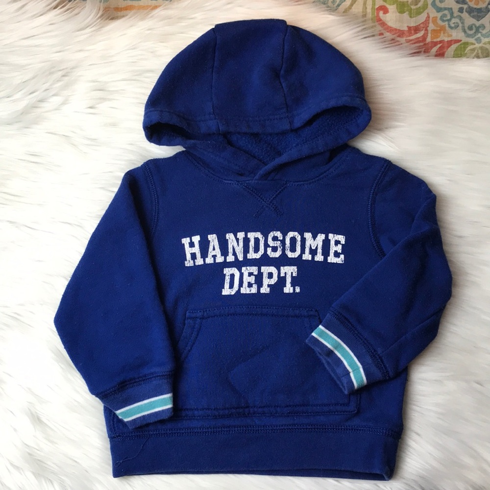 Carter’s Baby Boy Blue Handsome Department Hoodie